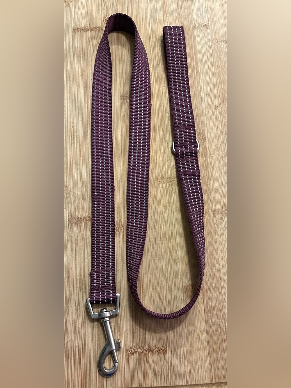 Boots & Barkley leash, purple, reflective, 4’